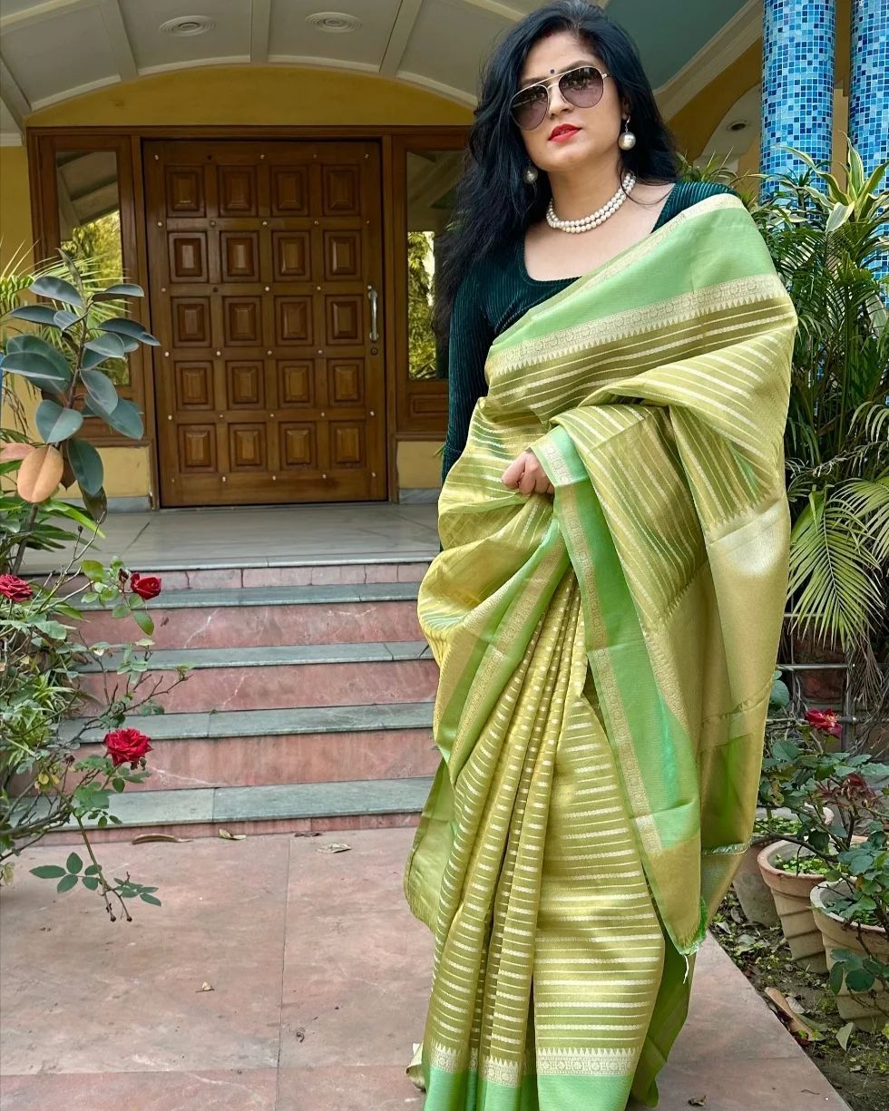 banarasi tissue saree